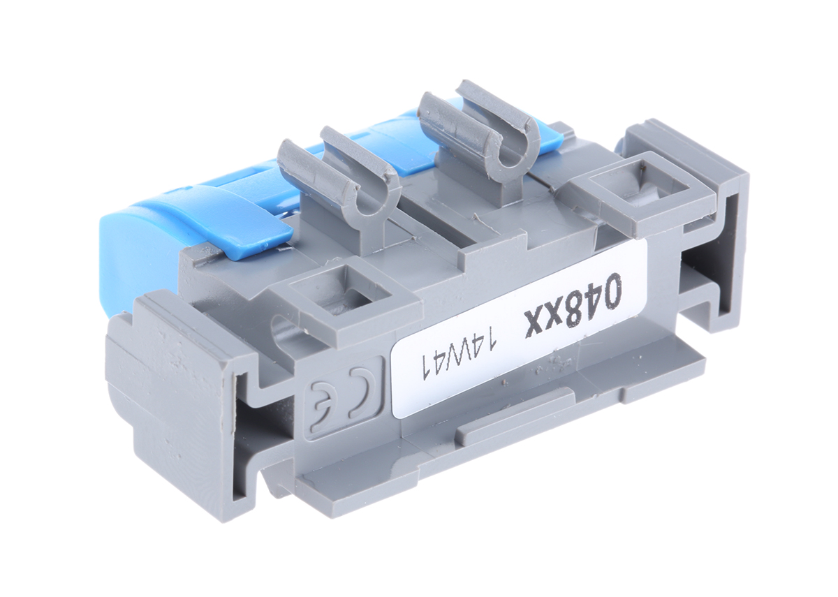0-048-40 Legrand Distribution Block, 4 Way, 400V ac, 80A, Blue