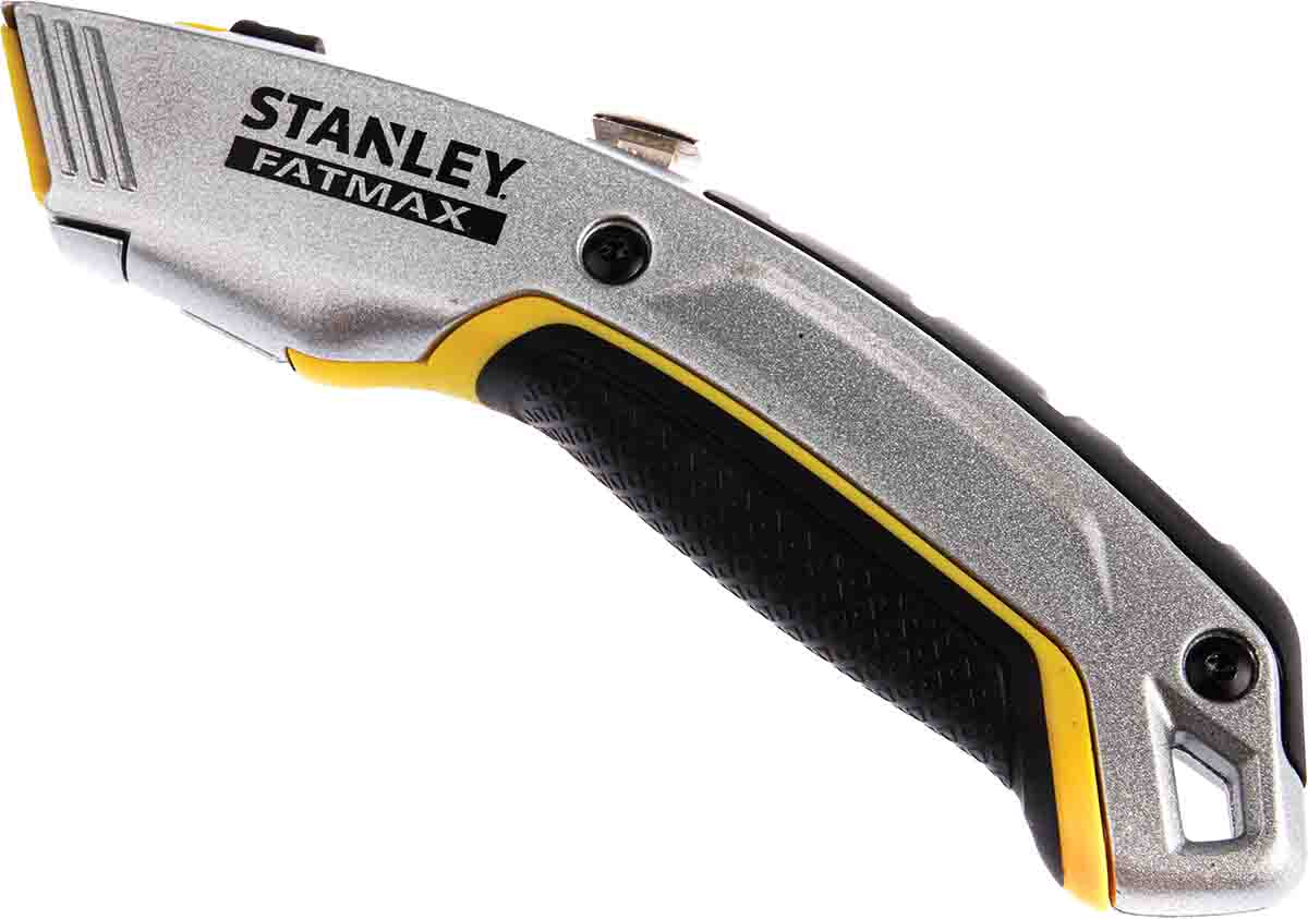 Stanley Tools Safety Knife with Straight Blade Retractable 60 mm