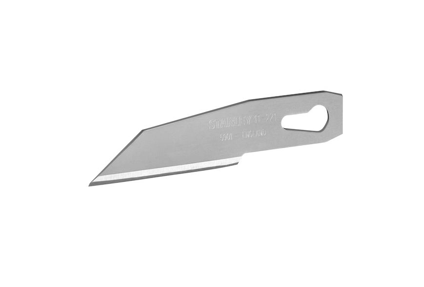 Stanley Die Cast Straight Scalpel Blade, 3 per Package