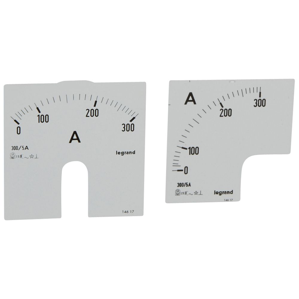 Legrand Meter Scale For Use With  Analogue Ammeter