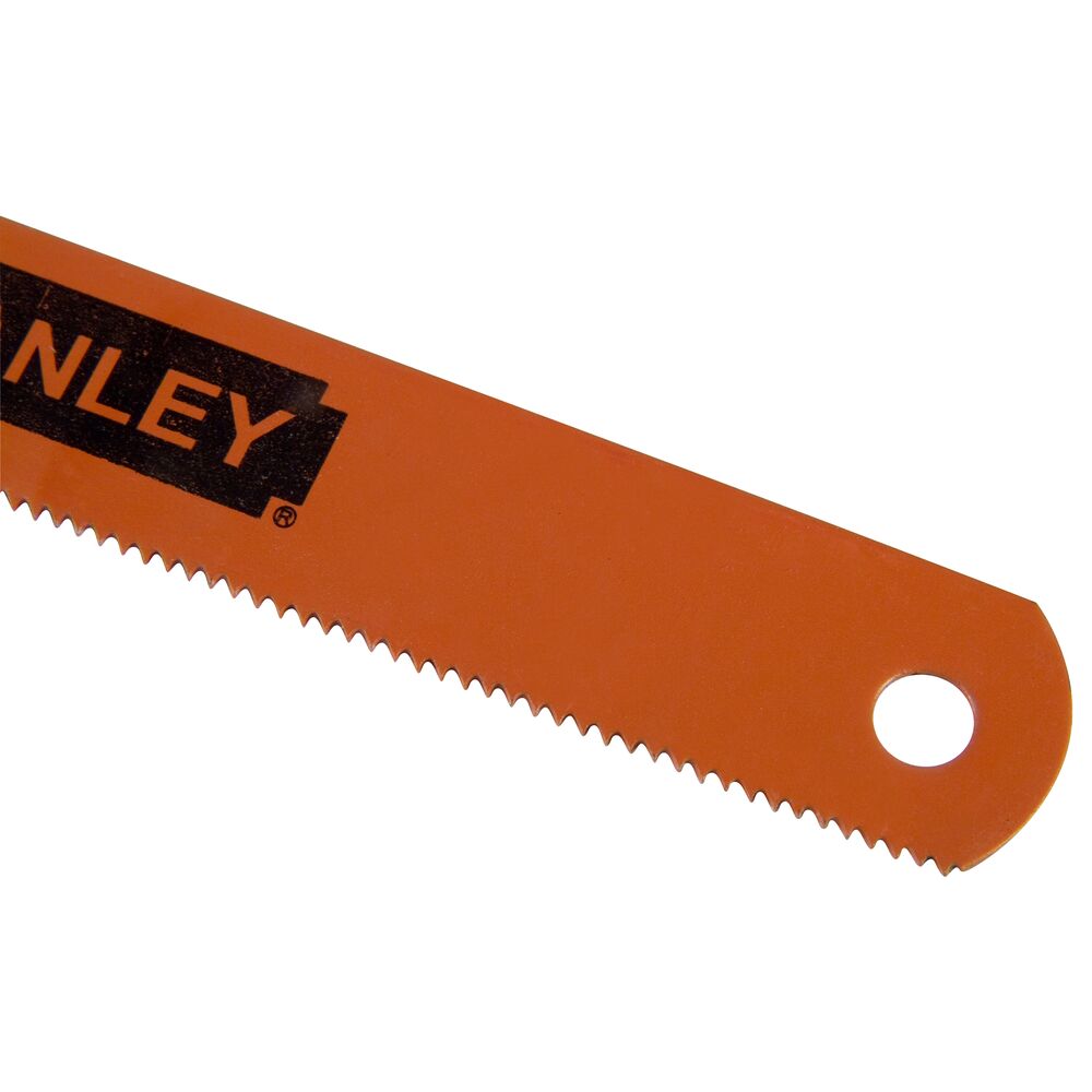 Stanley 300 mm Carbon Steel Metal Hacksaw, 24 TPI