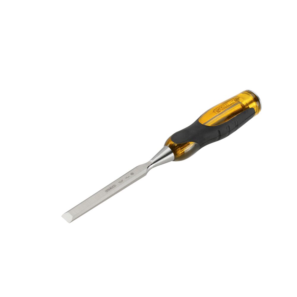 Stanley 1 Piece Chrome Steel Wood Wood Chisel Set, 32 cm Length, 14 mm Blade Width