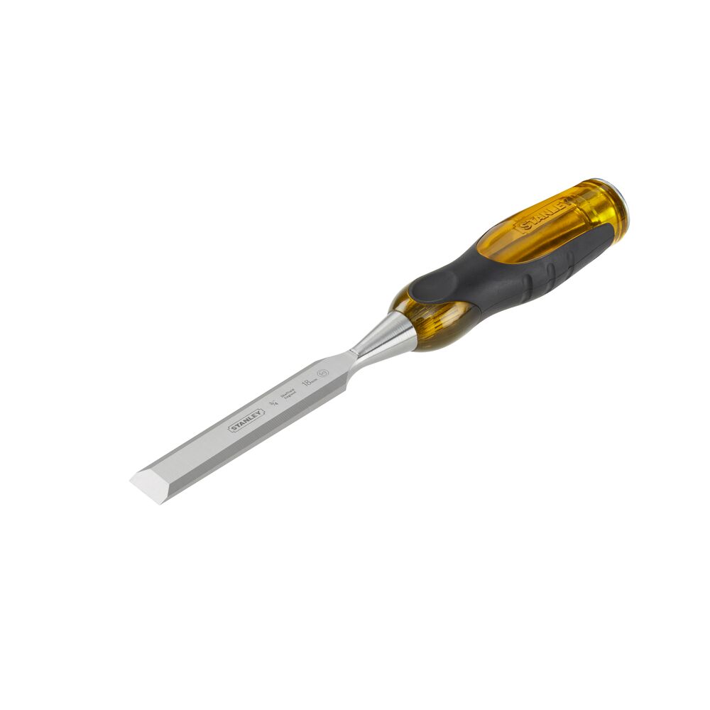Stanley 1 Piece Chrome Steel Wood Wood Chisel, 34 cm Length, 18 mm Blade Width
