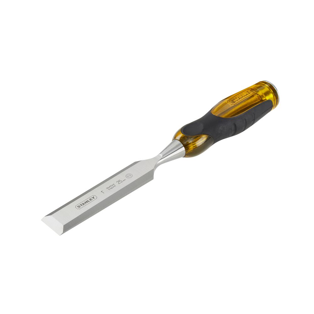 Stanley 1 Piece Chrome Steel Wood Wood Chisel, 34 cm Length, 25 mm Blade Width
