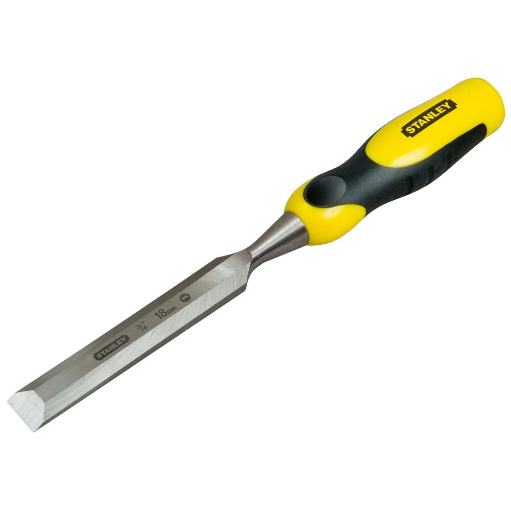 Stanley 1 Piece Chrome Steel Wood Wood Chisel, 33 cm Length, 18 mm Blade Width