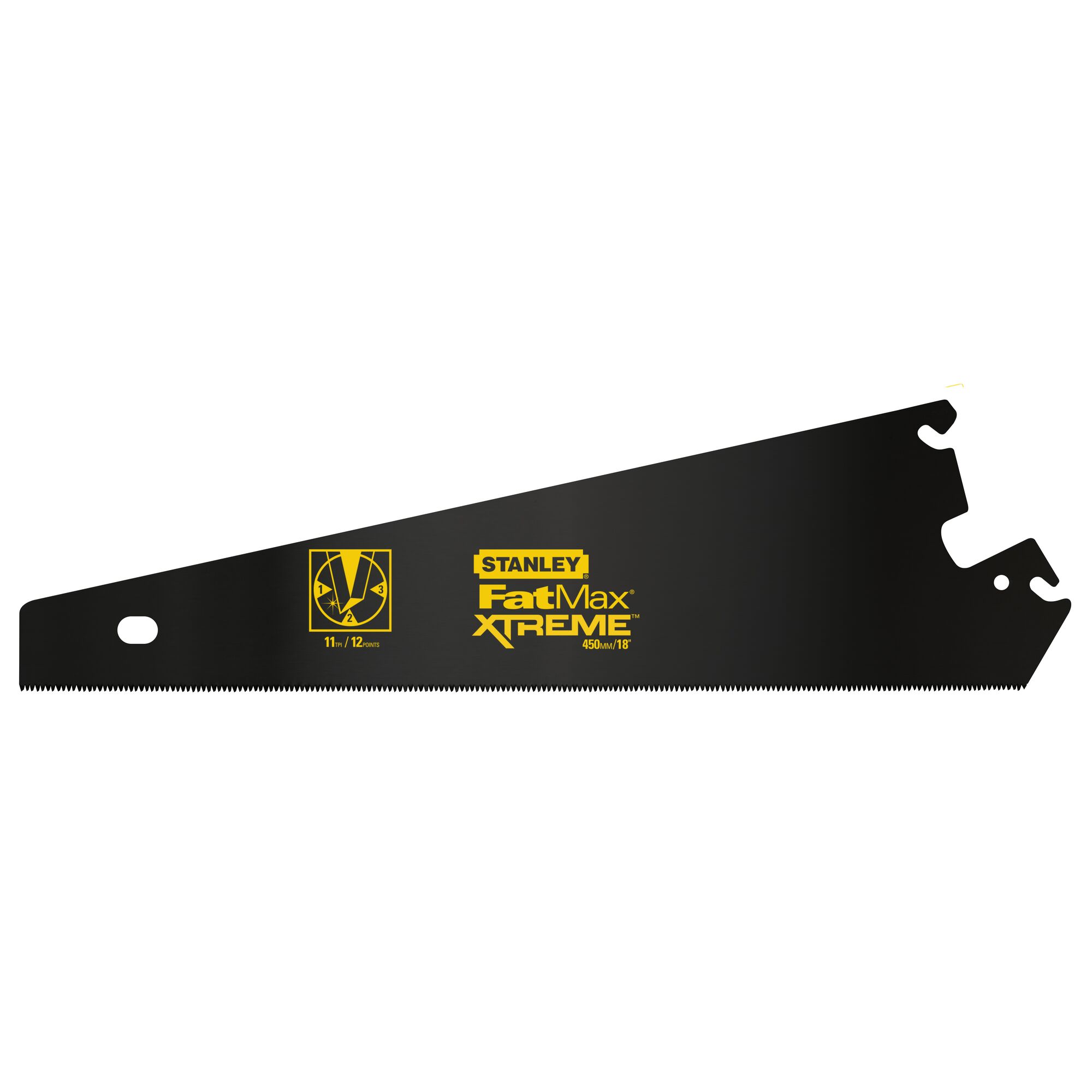 Stanley 450 mm Steel Wood Hand Saw Blade, 11 TPI