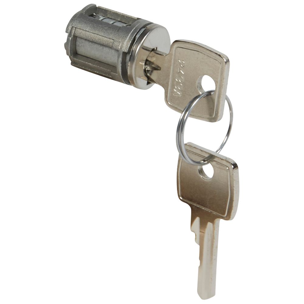 Legrand Key Barrel with 2433A barrel For Use With Metal or Glass Doors