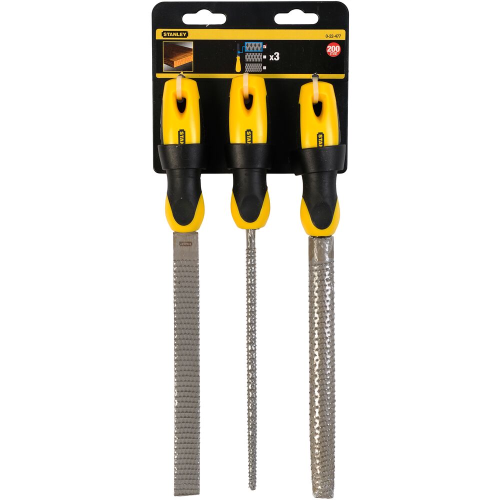 Stanley 360 mm, Bastard, Flat Handle Included