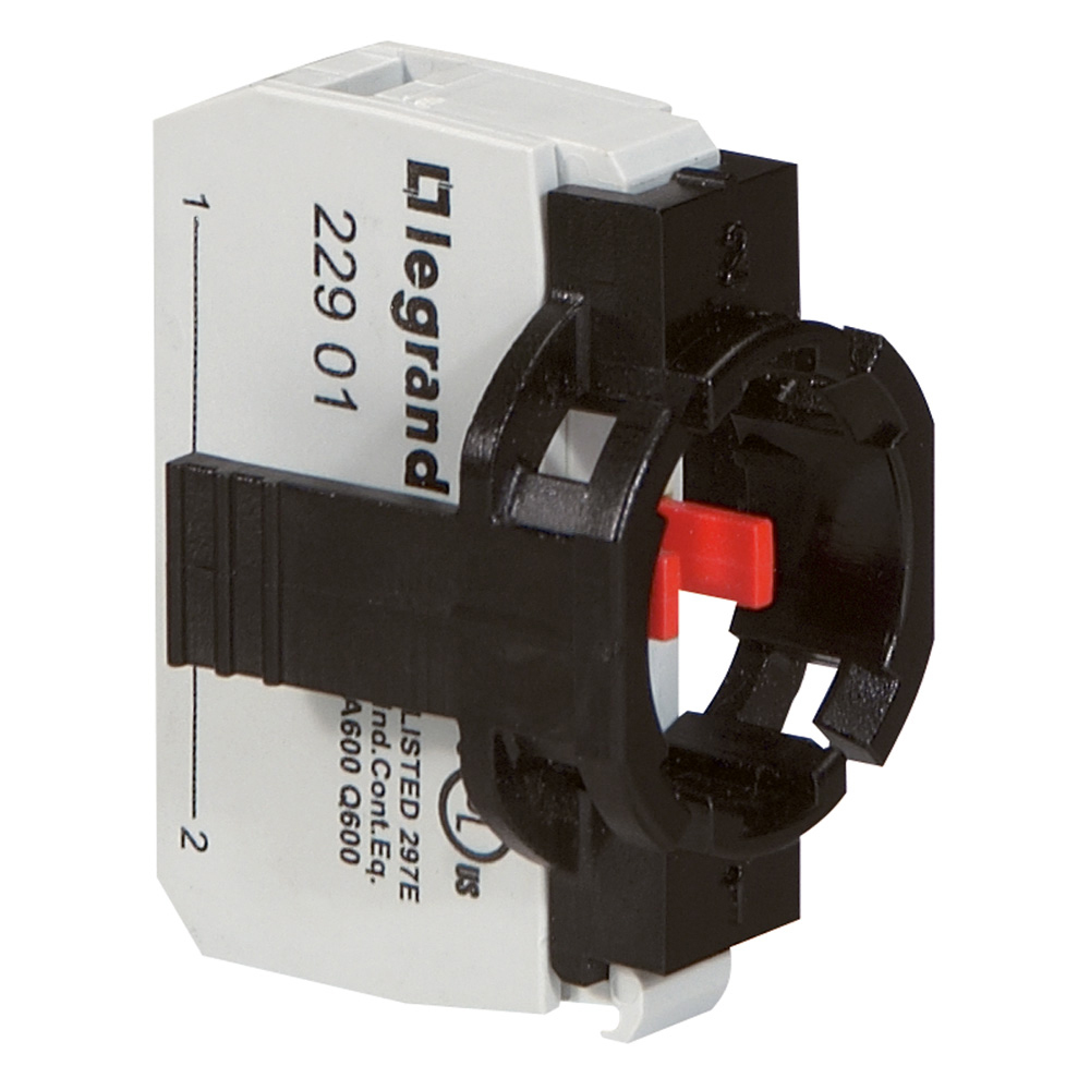 Legrand Push Button Adapter for use with Non-illuminated Head Screw Connection, 0 229 61