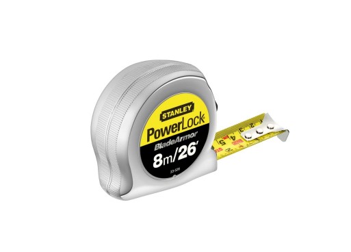 Stanley PowerLock 8 m Tape Measure, Imperial/Metric