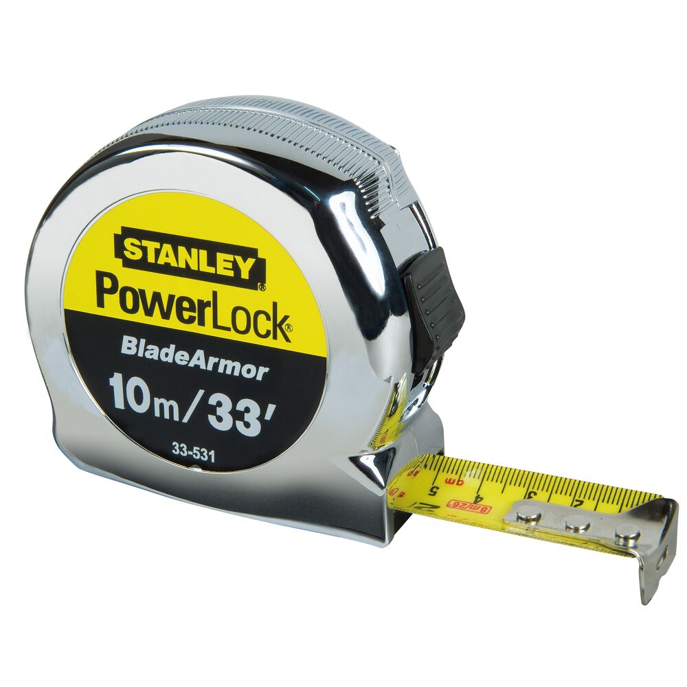 Stanley PowerLock 10 m Tape Measure, Metric
