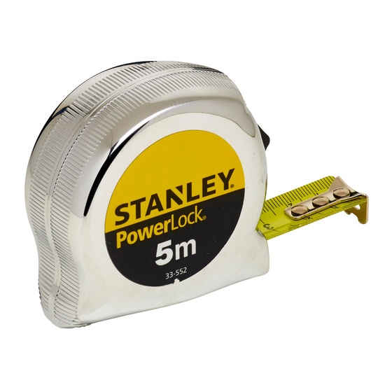 0-33-552 Stanley PowerLock 5 m Tape Measure, Metric