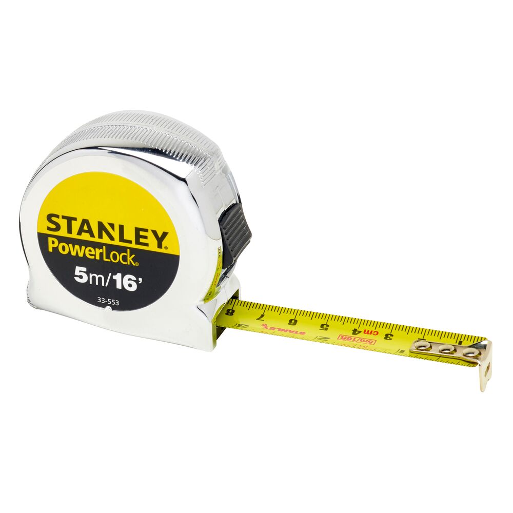 Stanley PowerLock 5 m Tape Measure, Imperial/Metric