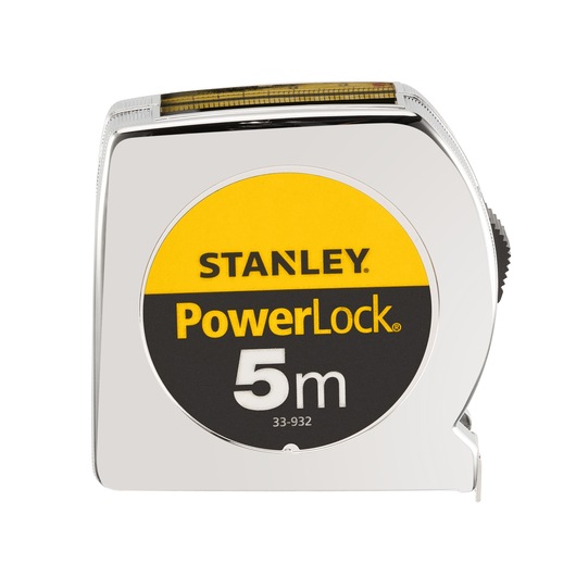 0-33-932 Stanley PowerLock 5 m Tape Measure, Metric