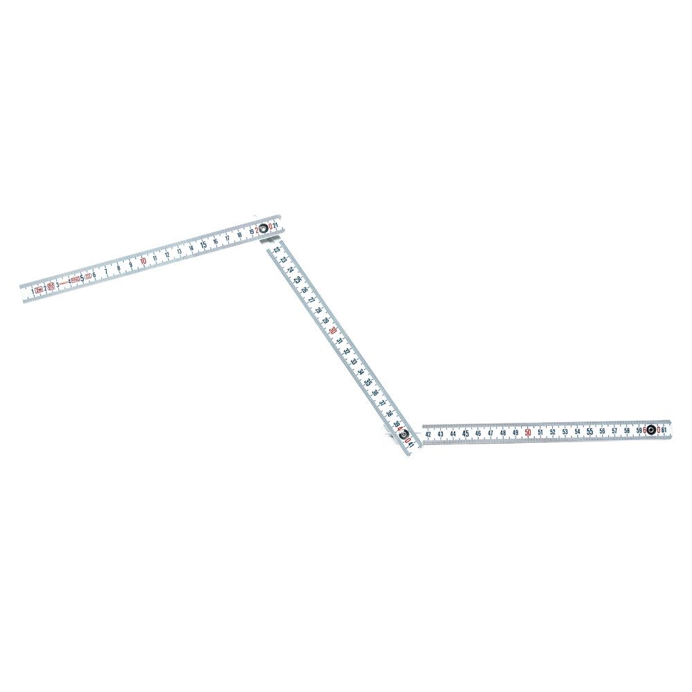 Stanley 2 cm Plastic Metric Ruler Imperial/Metric