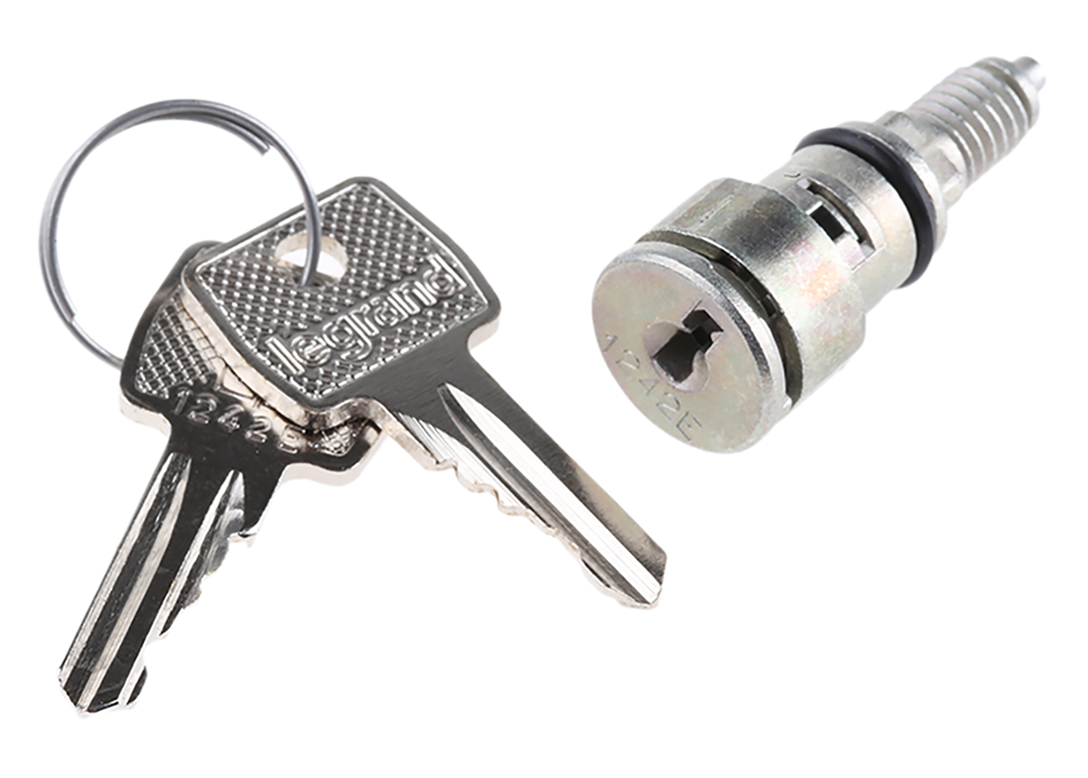 Legrand Key Barrel with 1242E barrel For Use With Marina Enclosure, Atlantic Enclosure
