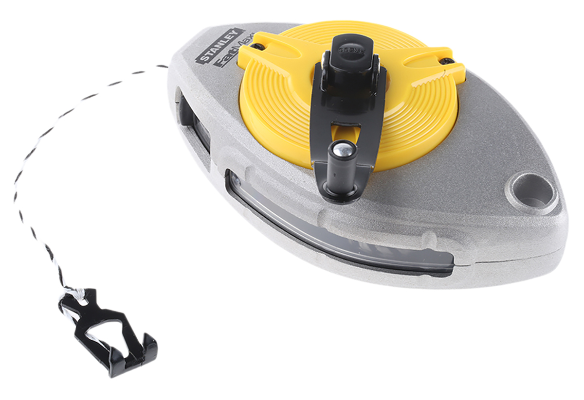 Stanley 30 m Twisted Polyester, Cotton Chalk Line & With Blue Chalk Powder