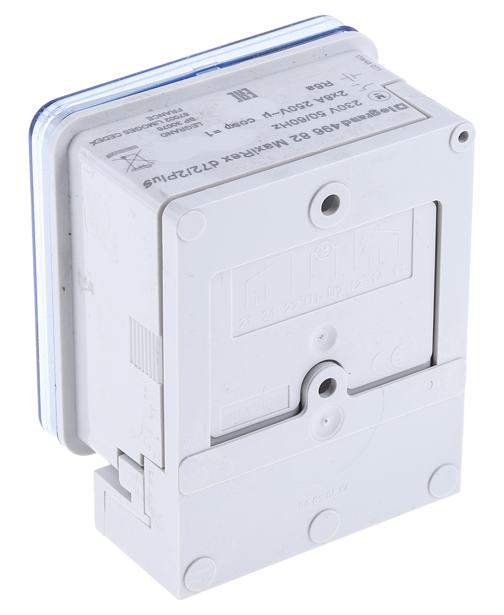 0-496-82 Legrand Digital MaxiRex D Plus Time Switch, 2-Channel 230V