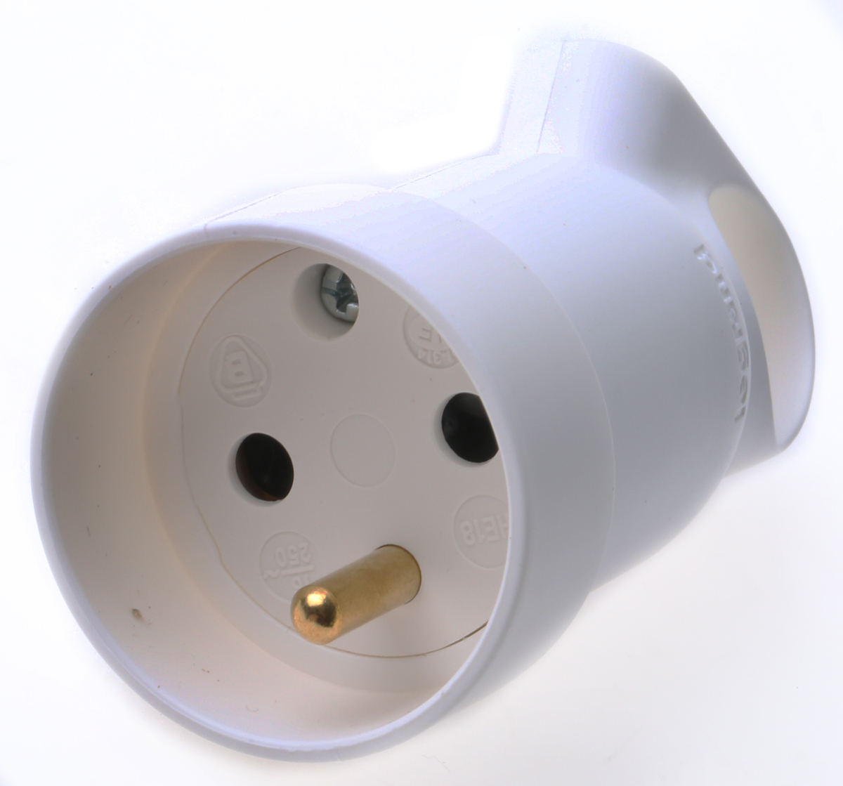 Legrand France Mains Connector White, 16A, Cable Polymer, 250V, Screw