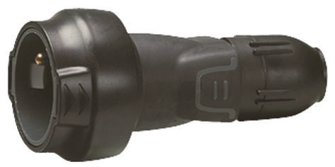 Legrand France Mains Connector Black, 16A, Cable Rubber, 250V, Plug-In