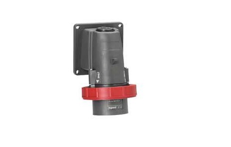 Legrand, HYPRA IP67 Red 3P+N+PE Angled Socket, 32A, 415V