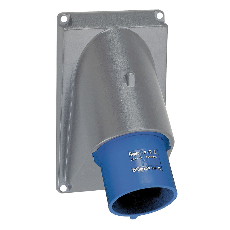 Legrand, HYPRA IP44 Blue 2P+PE Industrial Power Connector, 63A, 250V