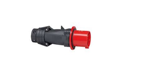 Legrand, HYPRA IP44 Red 3P+PE Straight Industrial Power Connector, 63A, 415V