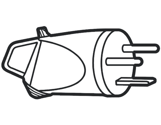 Legrand France Mains Connector Grey, 20A, Cable Polymer, 400V, Screw