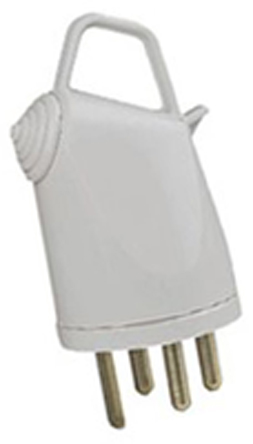 Legrand Europe Mains Connector Grey, 20A, Cable Polymer, 400V, Screw