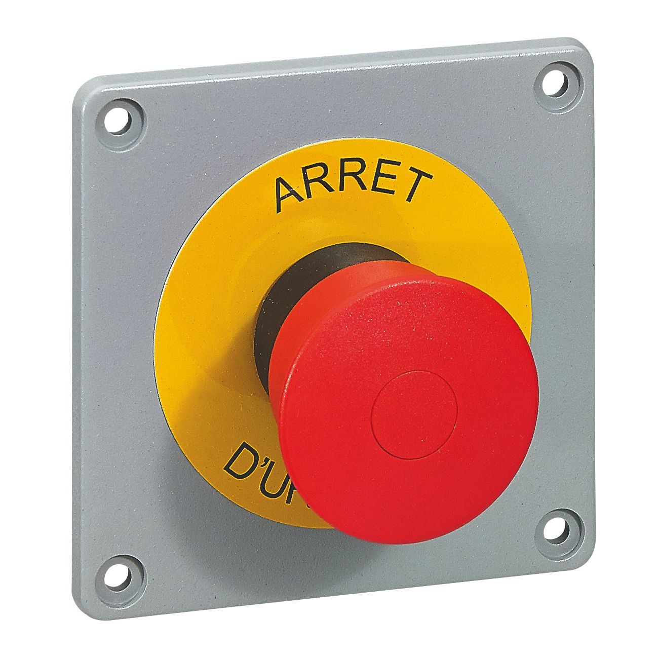 Legrand Emergency Stop Push Button, Panel, 1 NO, IP66
