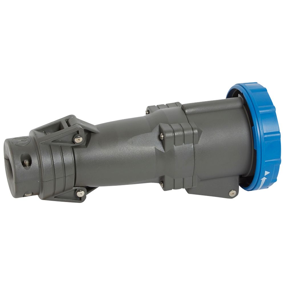 Legrand, HYPRA IP67 Blue Socket Mount 2P+PE Industrial Power Connector, 63A, 250V