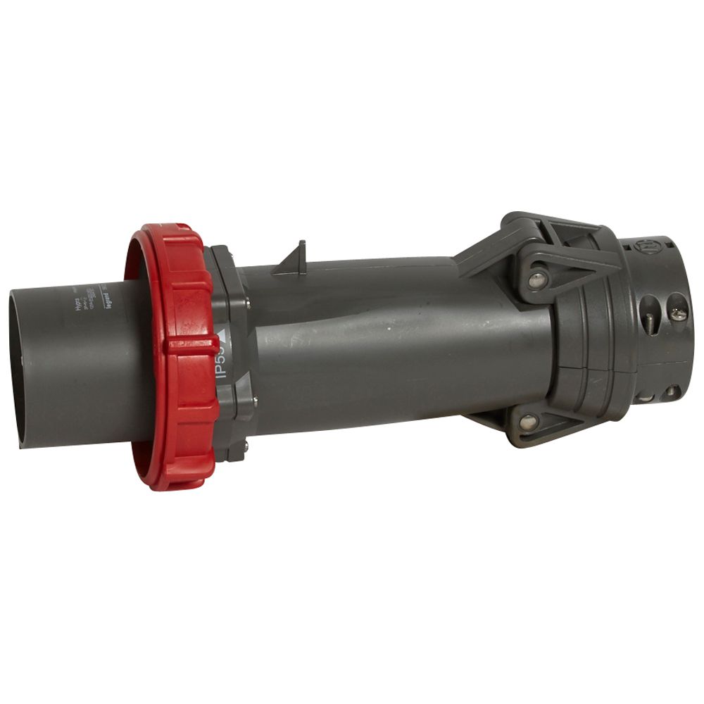 Legrand, HYPRA IP67 Red 3P+N+PE Straight Industrial Power Connector, 125A, 415V