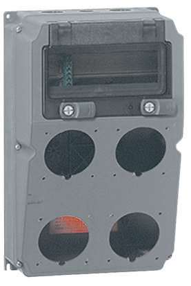 Legrand 9 Plastic Consumer Unit, 32A, REACH, IEC 61439-2-3, RoHS IP66, IP55, IP44 HYPRA