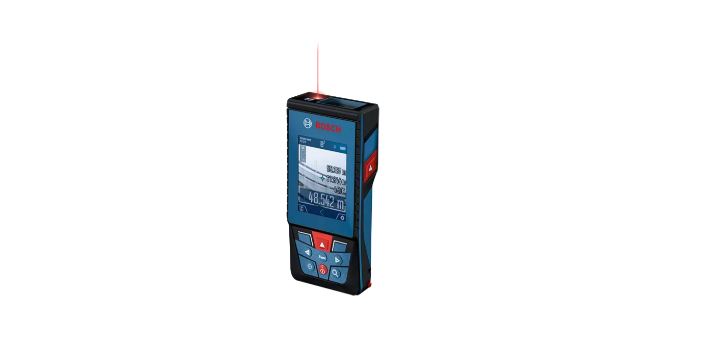 Bosch 0.601.072.Y00 Laser Measure, 0.080 to 100.000 m Range, 1.5 mm Accuracy
