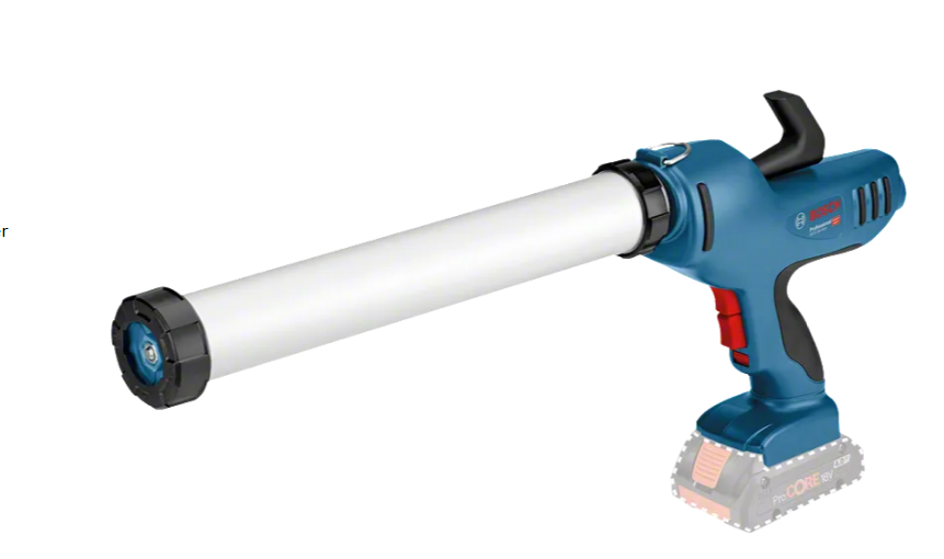 Bosch Caulk Gun Bare Unit Bosch Professional 18 V batteries 600ml