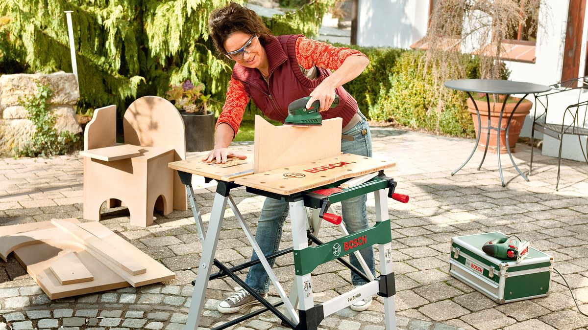 0603b05200 Bosch Workbench, 200kg Max Load, 834 mm x 680 mm