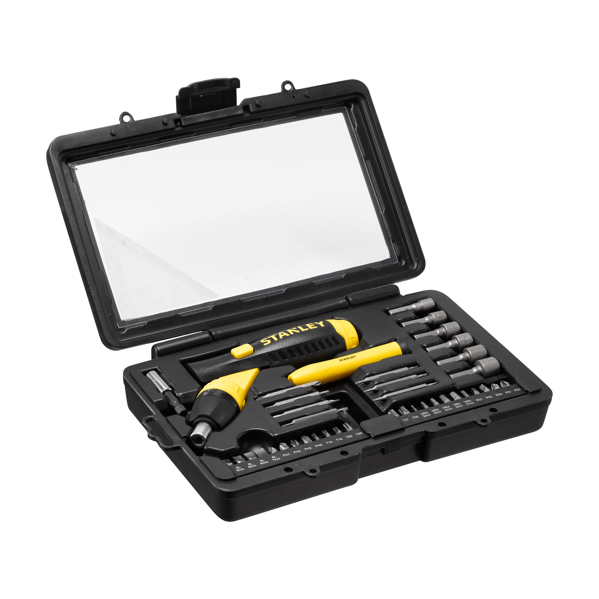 Stanley Pozidriv Magnetic Ratchet Screwdriver, 180 mm length