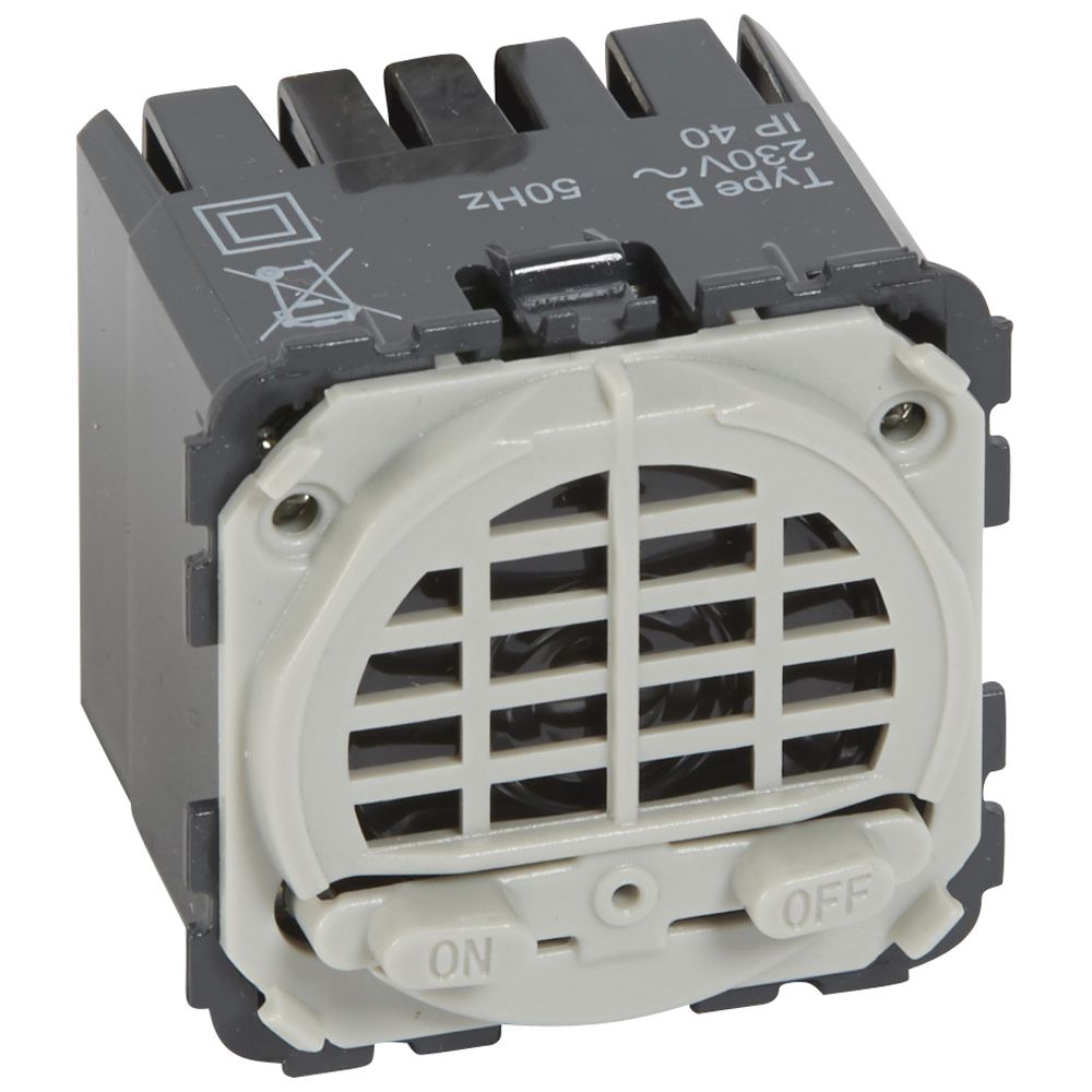 Legrand Electronic Sounder, IP41 83 dB 230V, AC