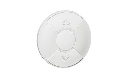 Legrand White Plastic Cover Plate
