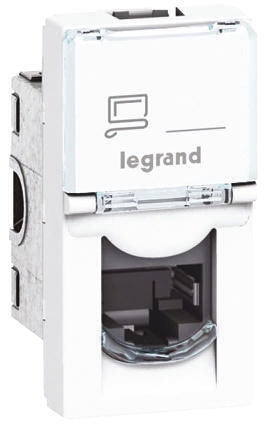 Legrand White Telephone Socket