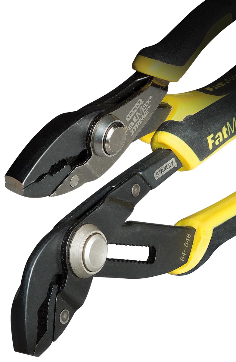 0-84-646 Stanley FatMax 1-Piece Combination Plier Smooth, 200 mm Overall VDE/1000V Approved, 12mm Jaw ESD Safe