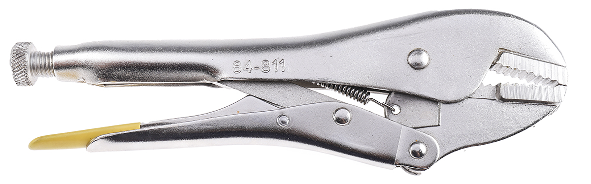 0-84-811 Stanley Locking Plier Straight, 225mm Overall