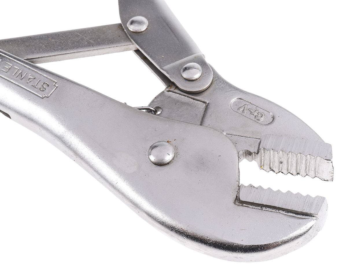 0-84-811 Stanley Locking Plier Straight, 225mm Overall