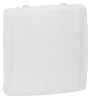 Legrand White Matt Plastic Back Box, NF, Surface Mount, 1 Gangs