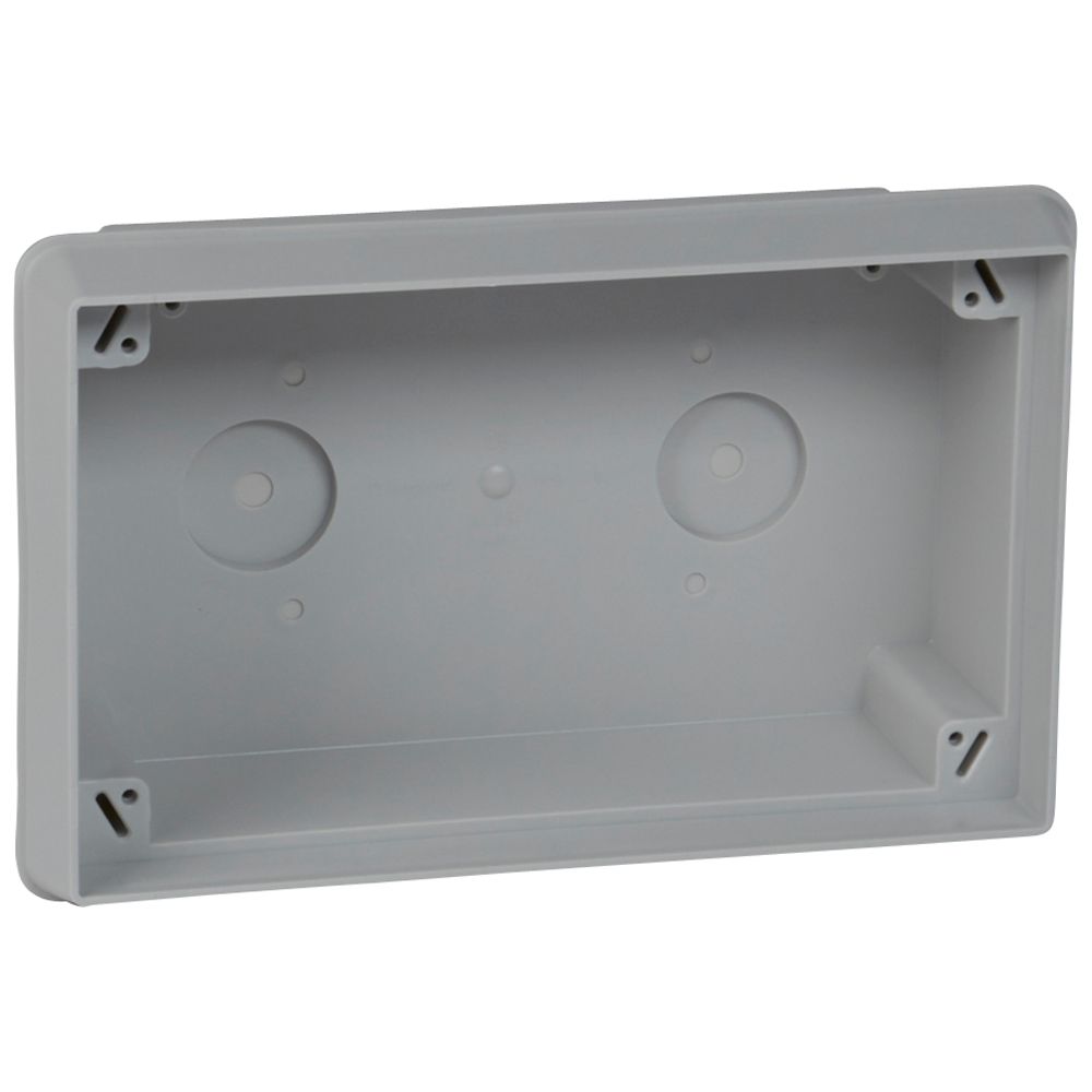Legrand Batibox Series Grey Plastic Junction Box, IP20, 303 mm, 193mm 92 mm