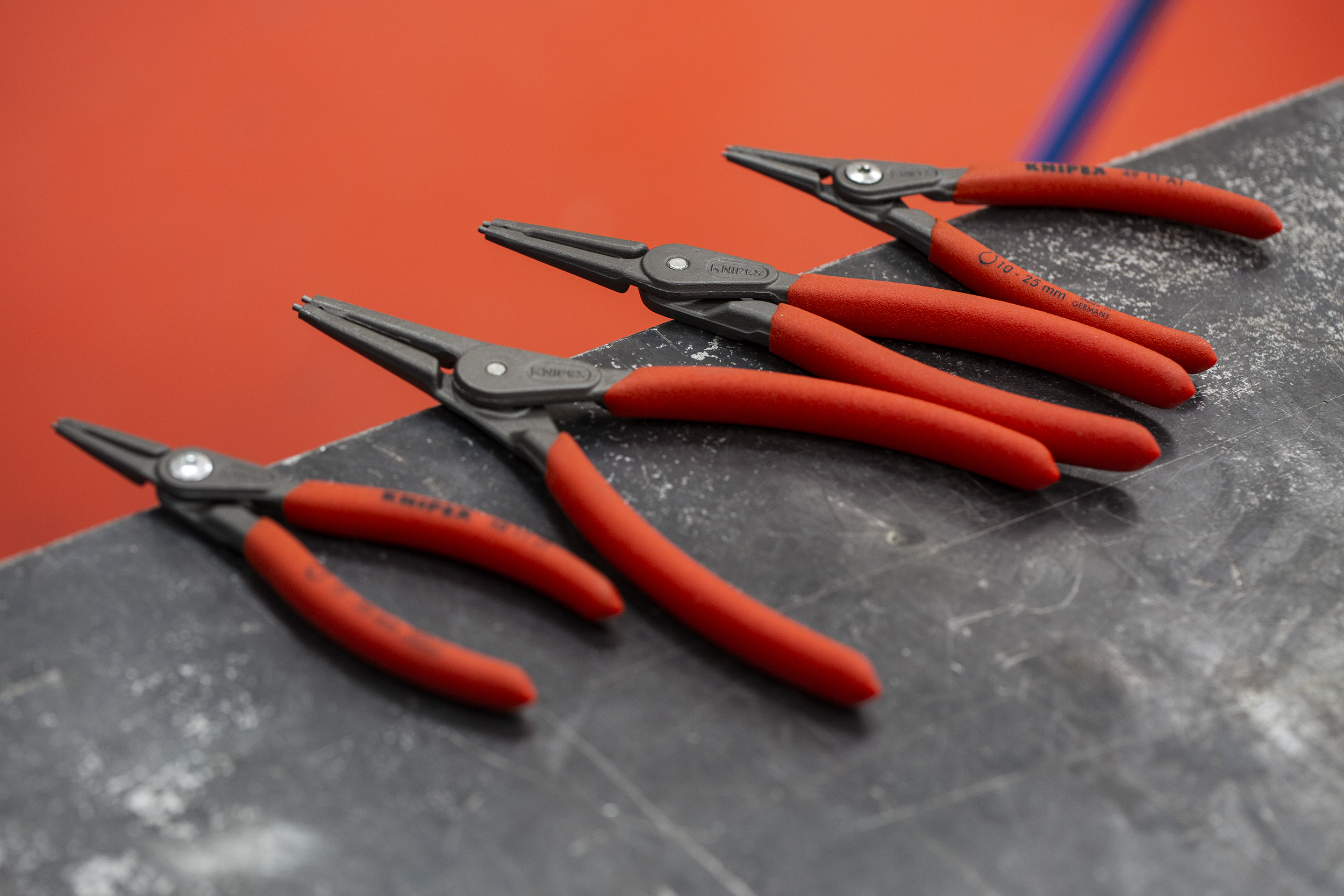 00-19-57 Knipex 4-Piece Circlip Plier Set Circlip Plier Set