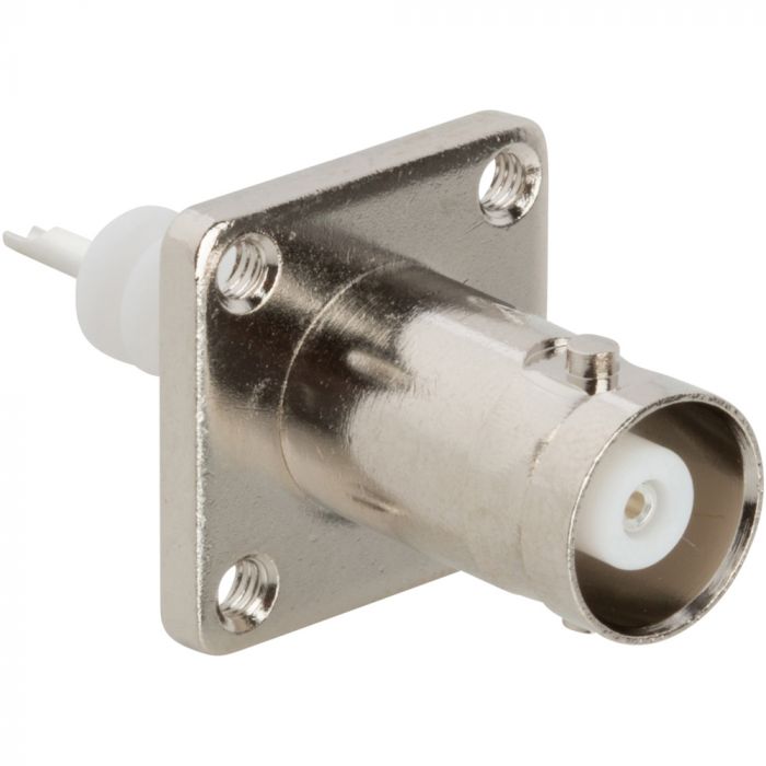 Amphenol RF Panel Mount Female MHV, Straight Body Solder