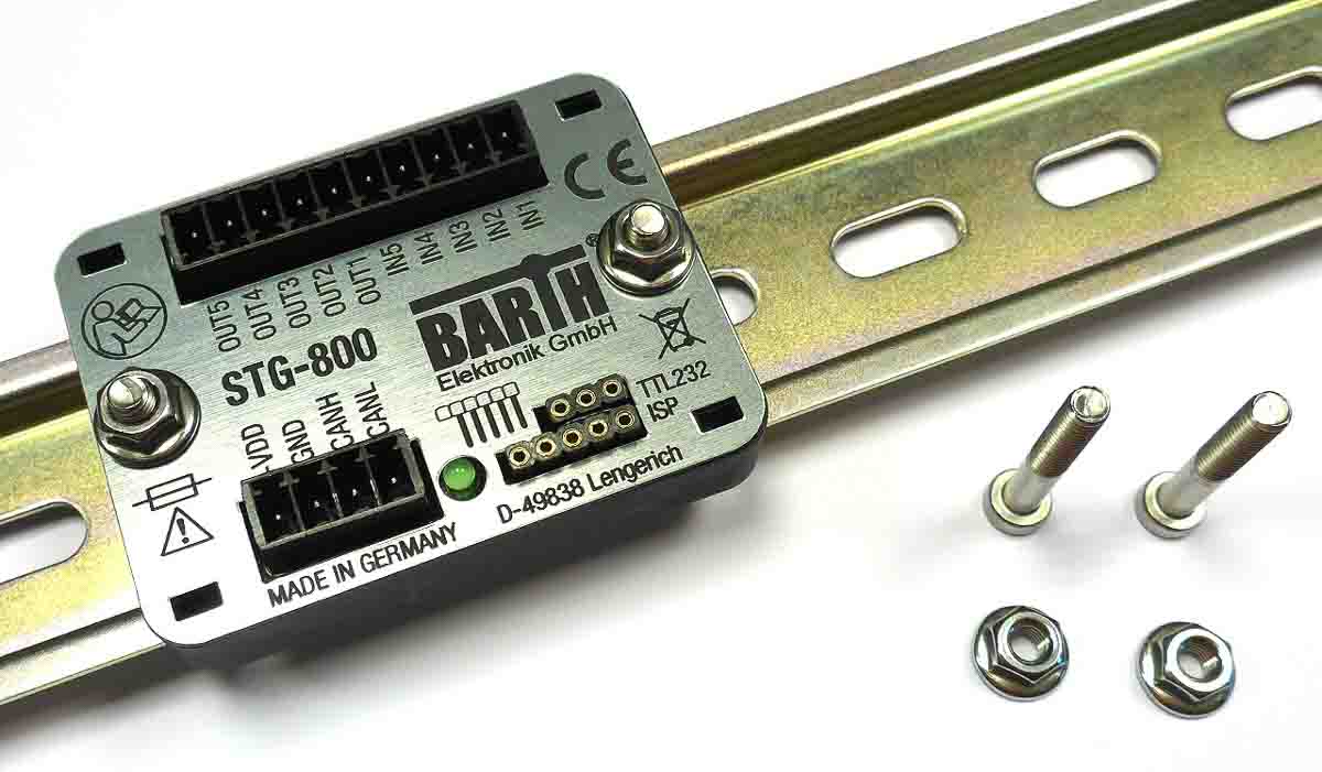 0007-0030 BARTH HA-30 Series Bracket for Use with Locoube Mini-PLC