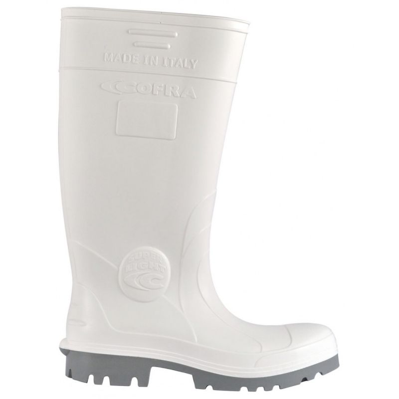 Cofra NEW GALAXY S5 CI SRC White Steel Toe Capped Unisex Safety Wellington 9, EU 43