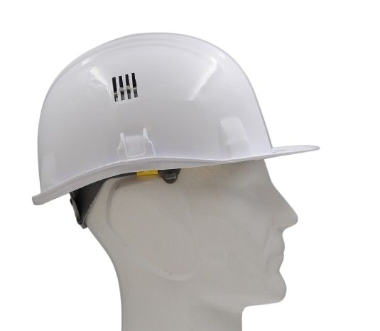 AUBOUEIX BRENNUS White Helmet & Hard Hat Ventilated Adjustable
